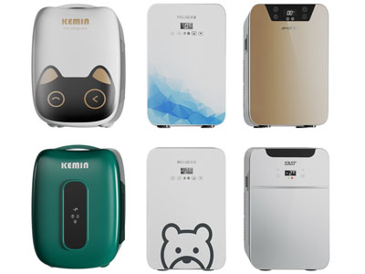 现代卡通造的迷你冰箱