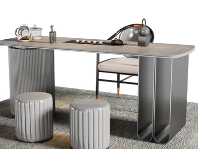 现代茶桌椅组合