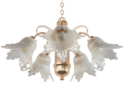 欧式花朵灯罩吊灯