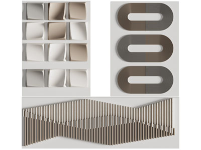 现代立体墙饰挂件