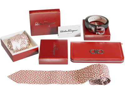 现代领带、皮带包装礼盒