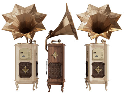 欧式复古留声机