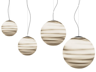 现代球形花纹吊灯