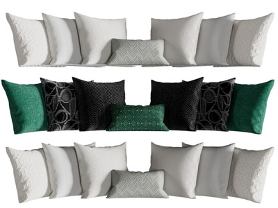 现代方形抱枕靠垫