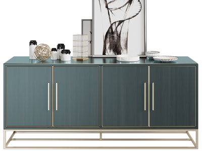 现代轻奢玄关柜、边柜