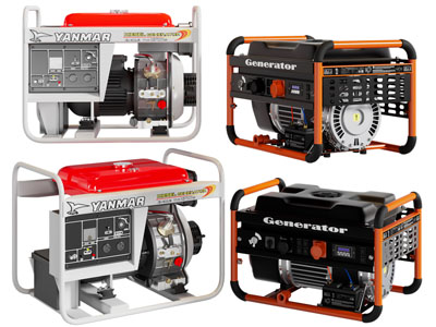 现代发电机3d模型 现代发电机