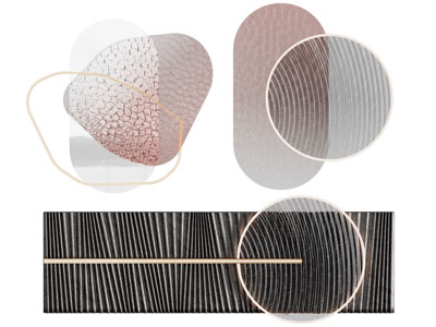 现代轻奢墙饰挂件