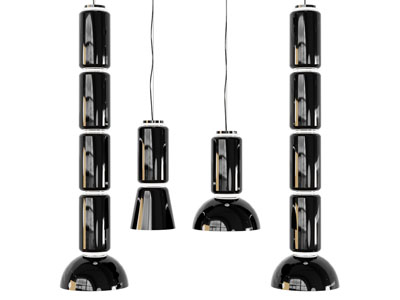 现代竹节造的吊灯