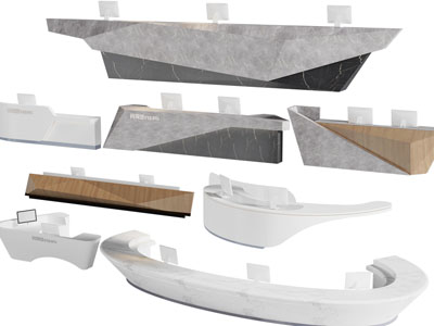 现代前台接待台