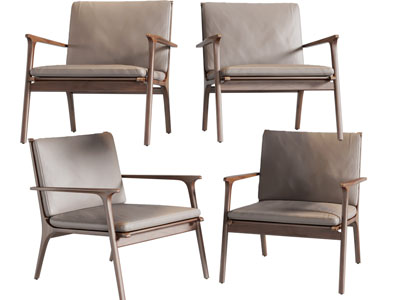 现代实木休闲椅子、扶手椅