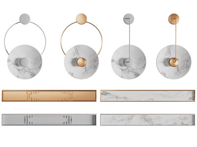 新中式壁灯、墙饰挂件