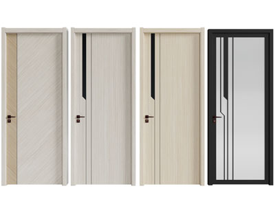 现代实木平开门