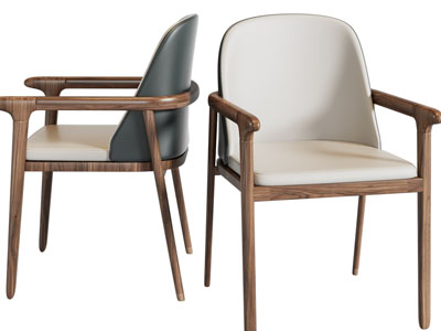 北欧实木休闲椅子、餐椅