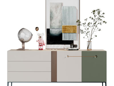 现代玄关柜、边柜