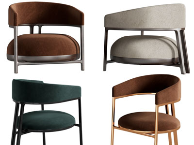 现代单人沙发、休闲椅子3d模型 现代单人沙发、休闲椅子