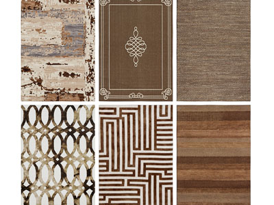 现代长方形地毯