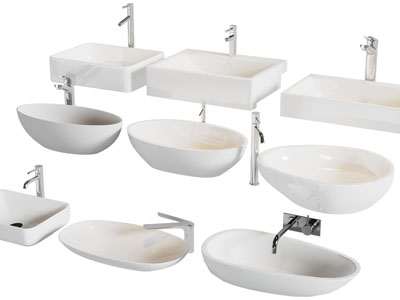 现代陶瓷洗手盆
