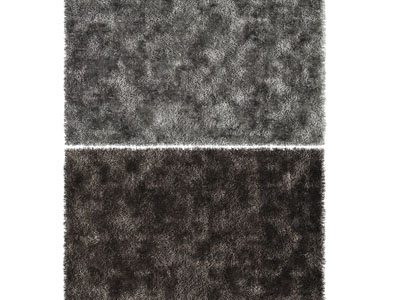 现代长方形毛绒地毯