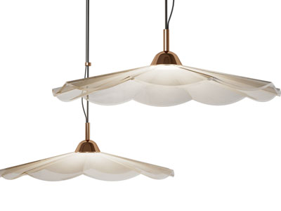 现代花朵造的单头吊灯3d模型 现代花朵造的单头吊灯