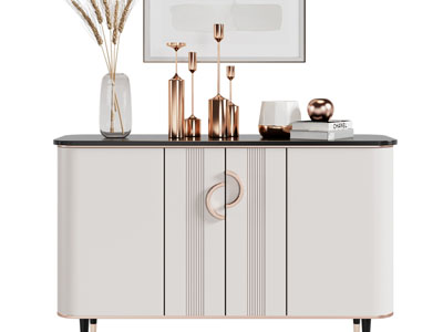 新中式玄关柜、边柜