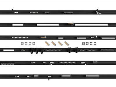 现代轨道筒灯射灯