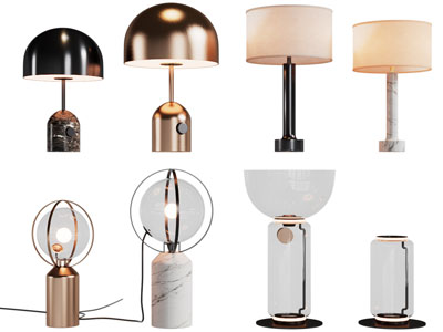 新中式轻奢台灯