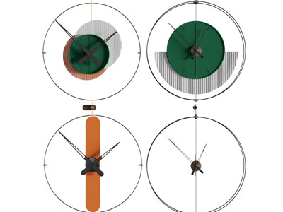 现代钟表墙饰挂件
