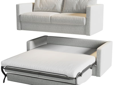 现代多功能双人沙发床3d模型 现代多功能双人沙发床