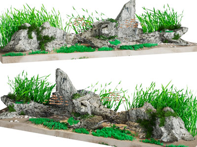 现代假山景观园艺小品