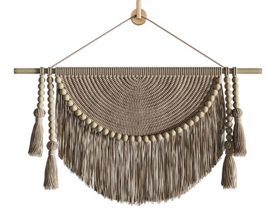 北欧编织墙饰挂件