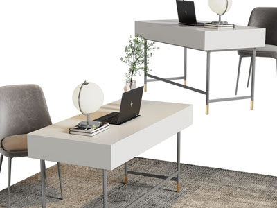 现代书桌椅组合