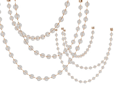 现代轻奢串珠吊灯