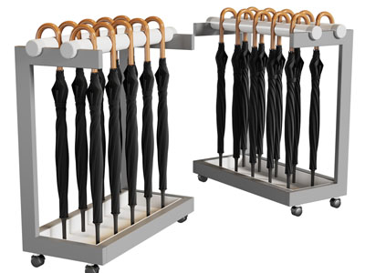 现代雨伞收纳架