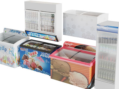 现代超市冰柜、保鲜展示柜