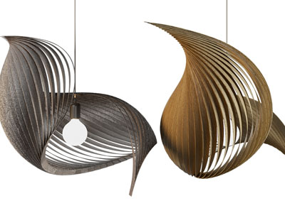 现代镂空灯罩吊灯