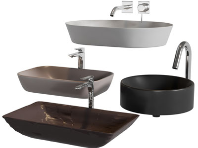 现代陶瓷洗手盆