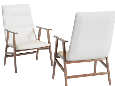 现代实木休闲椅子、扶手椅子