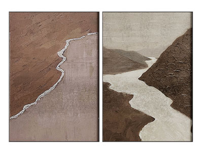 侘寂风装饰挂画