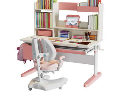 现代学生书桌椅组合