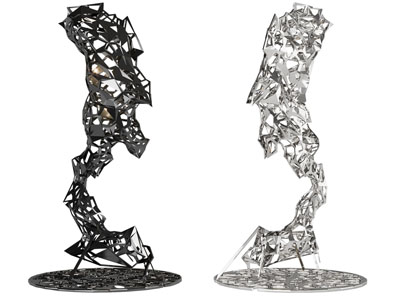 现代几何雕塑雕刻摆件