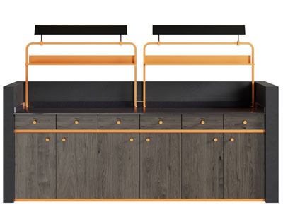 现代货架、展柜