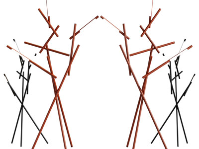 现代枝状落地灯