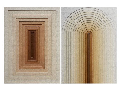 现代抽象三维装饰挂画