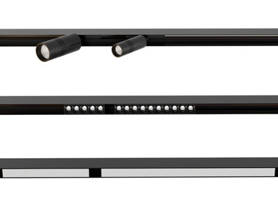 现代轨道磁吸灯