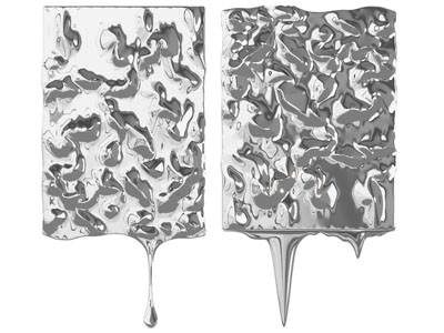 现代水纹立体装饰挂画