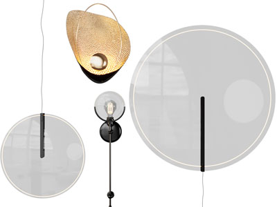 现代吊灯、壁灯