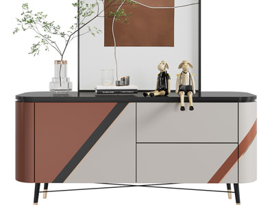 现代玄关柜、边柜