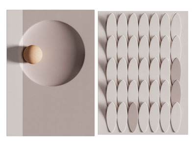 侘寂风装饰挂画