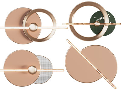 现代轻奢墙饰挂件