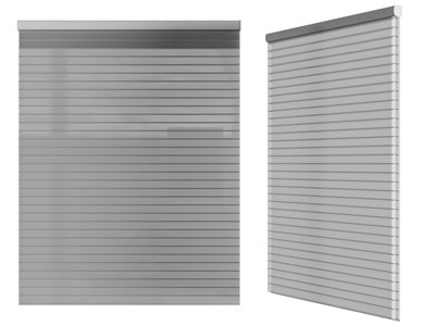 现代百叶窗帘、拉帘